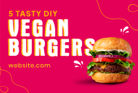 Vegan Burger Buns  Pinterest Cover Image Preview