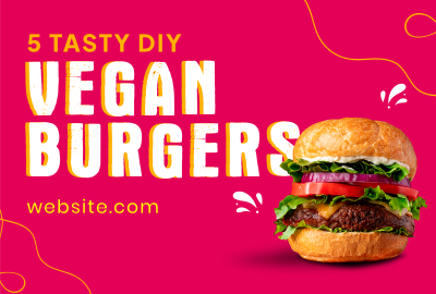 Vegan Burger Buns  Pinterest Cover Image Preview