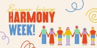 United Harmony Week Twitter Post