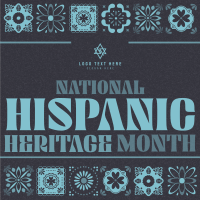 Hispanic Heritage Month Tiles Linkedin Post