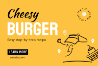 Fresh Burger Recipe Pinterest Cover