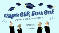 Caps Off Fun On Graduation Party Video