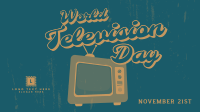 Retro TV Day Facebook Event Cover