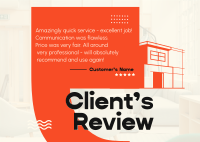 Handyman Review Postcard