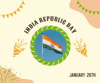 Indian Flag Republic Day Facebook Post