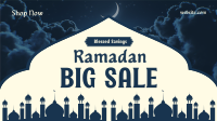 Blessed Ramadan Sale Animation