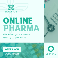 Online Pharma Business Medical Instagram Post