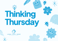 Thinking Thursdays Postcard