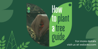 Plant Trees Guide Twitter Post