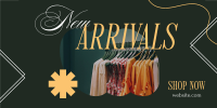 New Arrival Fashion Twitter Post