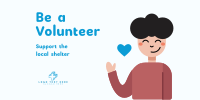 Children Shelter Volunteer Twitter Post