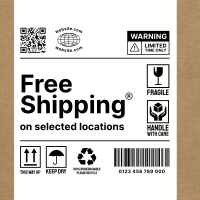 Shipping Label Instagram Post