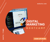 Digital Marketing Bootcamp Facebook Post