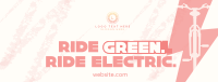 Green Ride E-bike Facebook Cover