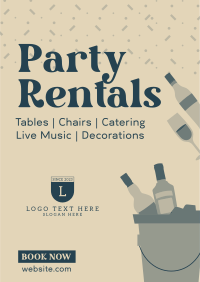 Party Services Flyer