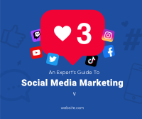 Social Media Icons Facebook Post