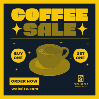 Trendy Coffee Shop Sale Instagram Post Image Preview