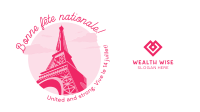 Eiffel Tower Pop Facebook Event Cover Image Preview