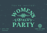 Women's Equality Celebration Postcard