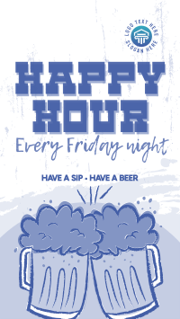 Have A Sip, Have A Beer Facebook Story Design