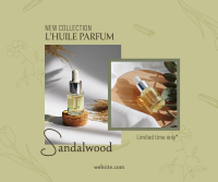 Natural Oil Perfume Facebook Post