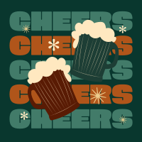 Modern Beer Chug T-shirt Image Preview