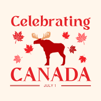 Celebrating Canada Linkedin Post Design