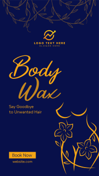 Body Waxing Service Instagram Reel Image Preview