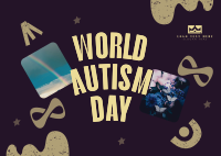 World Autism Day Postcard