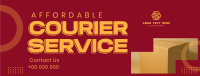 Affordable Courier Service Facebook Cover