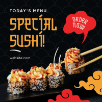 Special Sushi Instagram Post