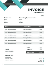 Entrepreneur Invoice example 1