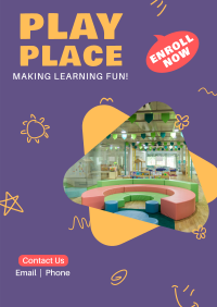 Play Place Poster