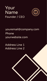 Premium Elite Academy Business Card Image Preview