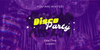 Disco Fever Party Twitter Post