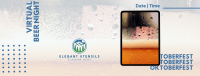 Beer Screen Facebook Cover Image Preview