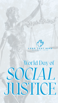 World Day of Social Justice Facebook Story