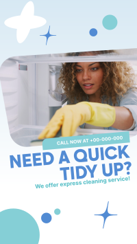 Quick Cleaning Service Instagram Story Design