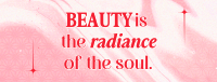 Generic Beauty Quote Facebook Cover Image Preview