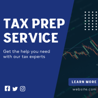 Get Help with Our Tax Experts Linkedin Post