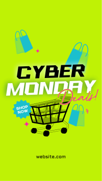 Cyber Monday Deals Facebook Story