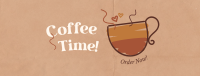 Coffee Time Facebook Cover