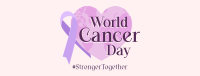 World Cancer Day Heart Facebook Cover