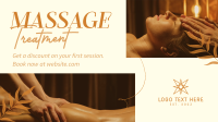 Relaxing Massage Treatment Animation Design