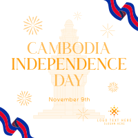 Cambodia Independence Festival Linkedin Post