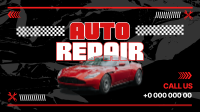 Auto Repair Service Animation