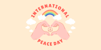 International Peace Day Twitter Post