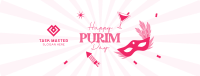 Purim Celebration Facebook Cover Image Preview