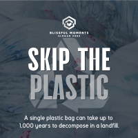 Sustainable Zero Waste Plastic Linkedin Post Image Preview