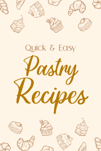 Assorted Pastry Creation Pinterest Pin